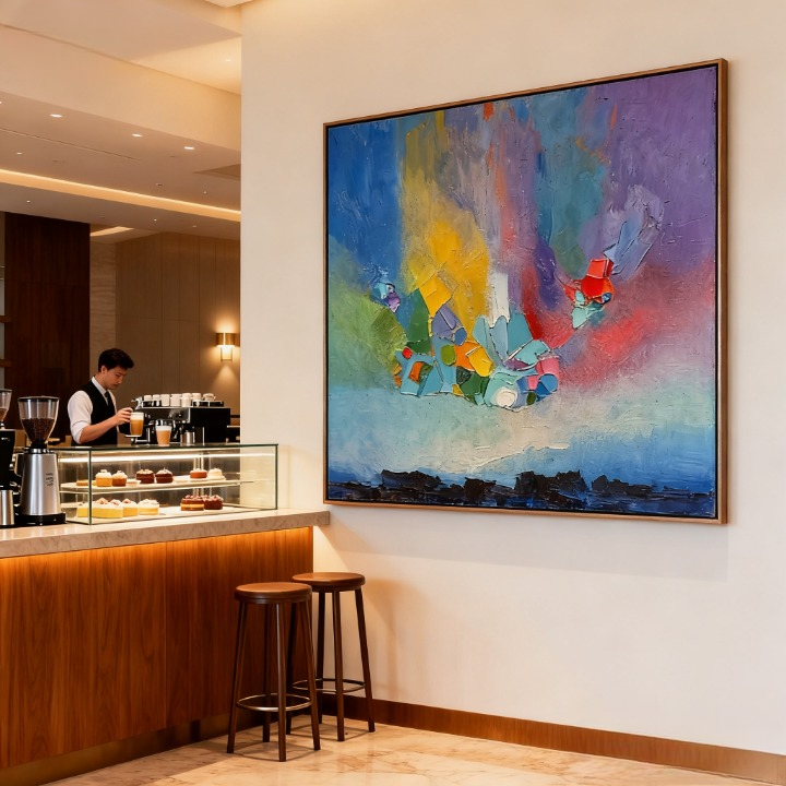 Stolen Dream - oil painting print By Anson Ang HK