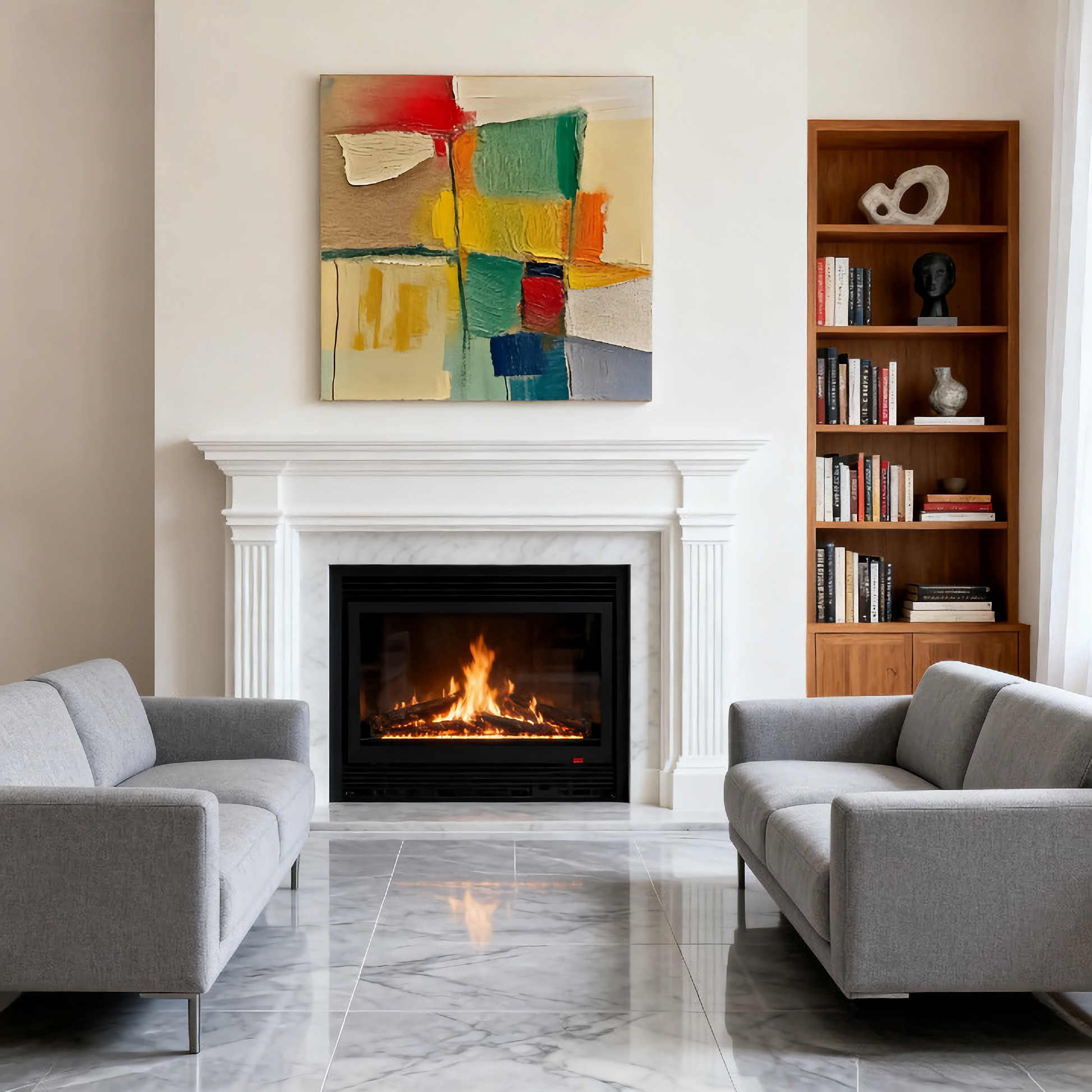 Stream of Consciousness - oil painting print By Anson Ang HK