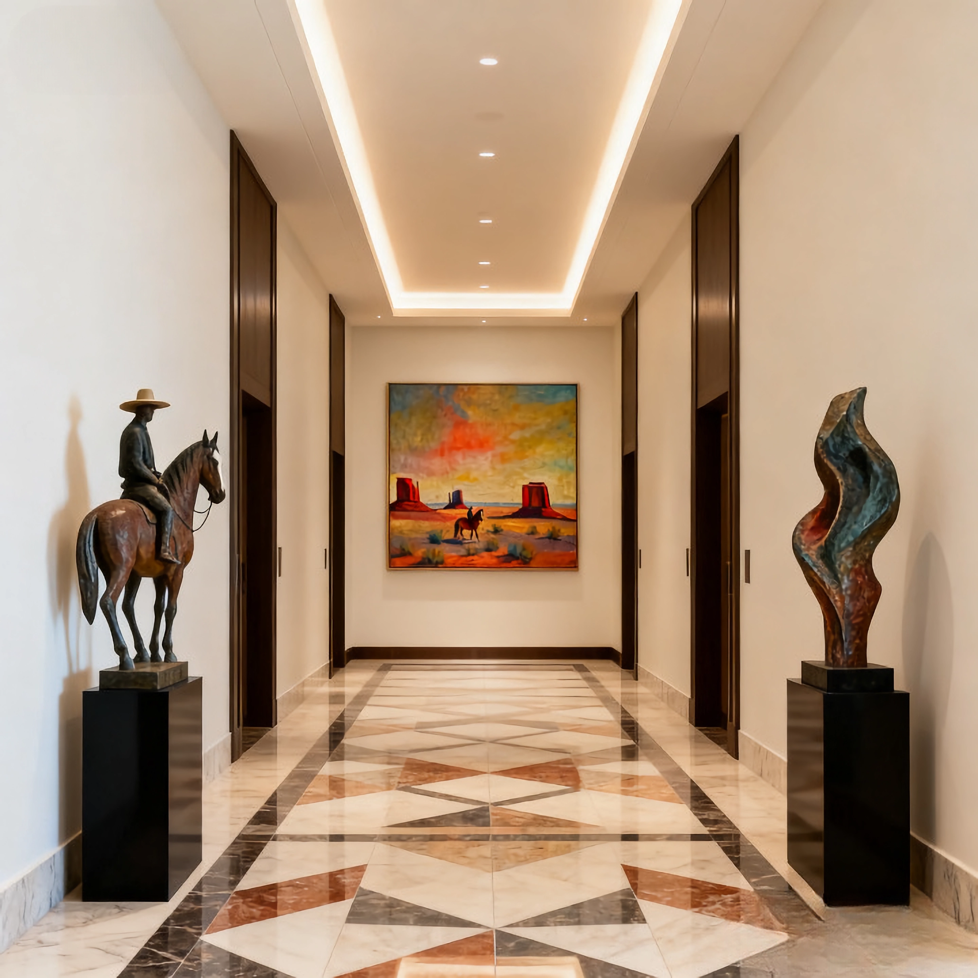 Subsidence of Twilight - oil painting print By Anson Ang HK