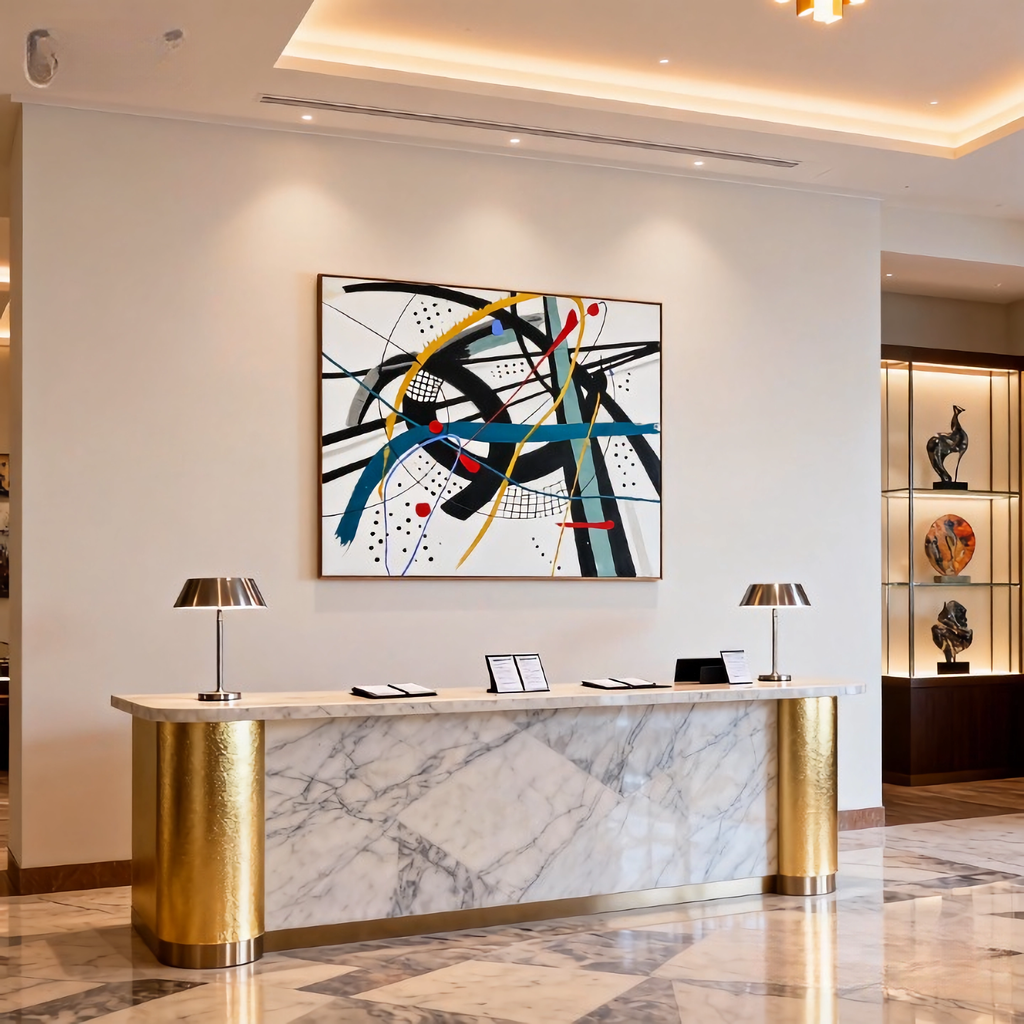 Tapestry of Light and Shadow - oil painting print By Anson Ang HK