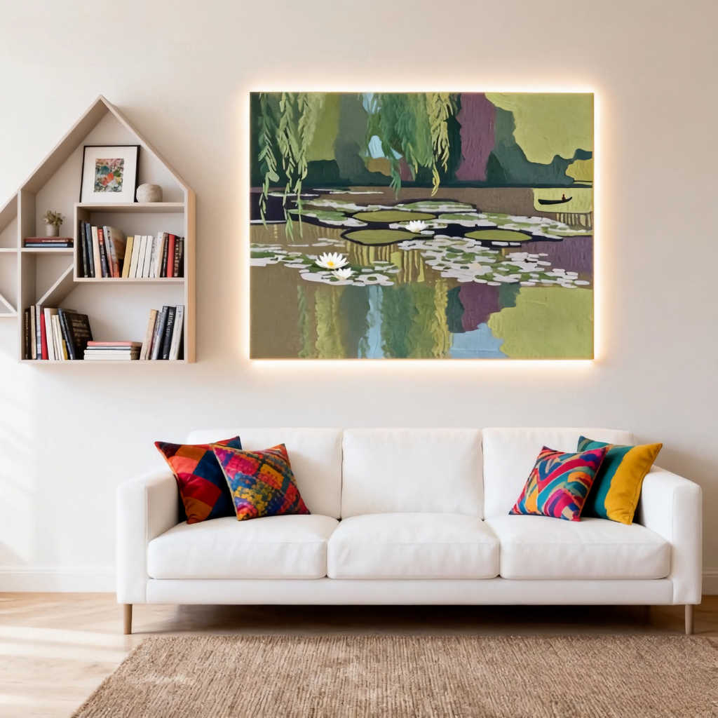 The Moment After Rain - oil painting print By Anson Ang HK
