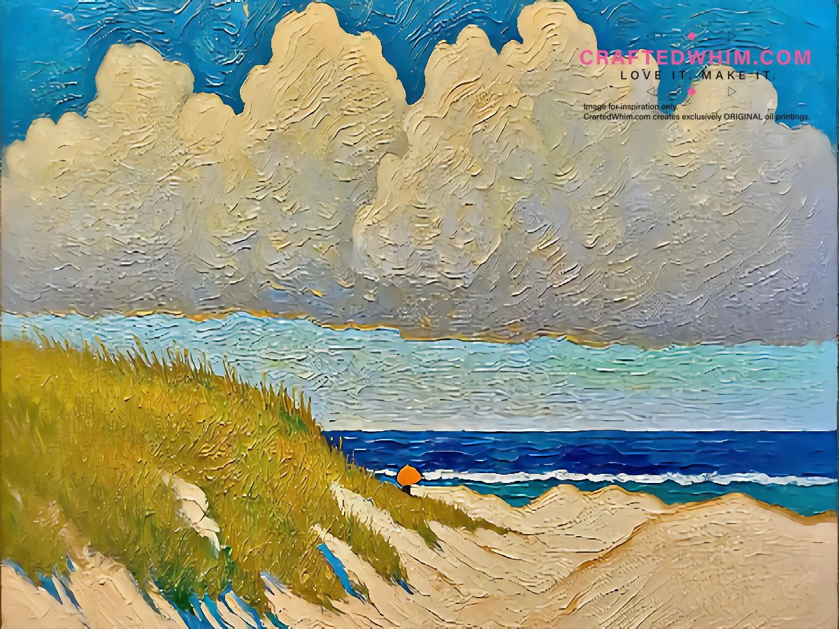 Topology of the Ridge - oil painting print By Anson Ang HK