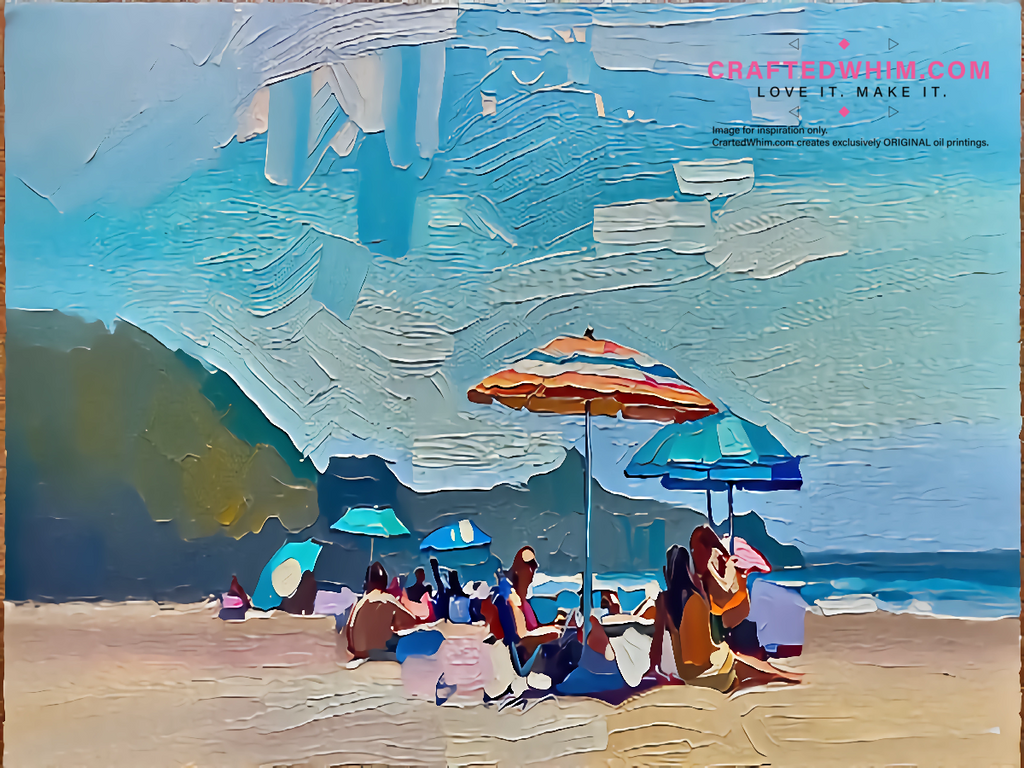 Traces of Photographic Etching - oil painting print By Anson Ang HK