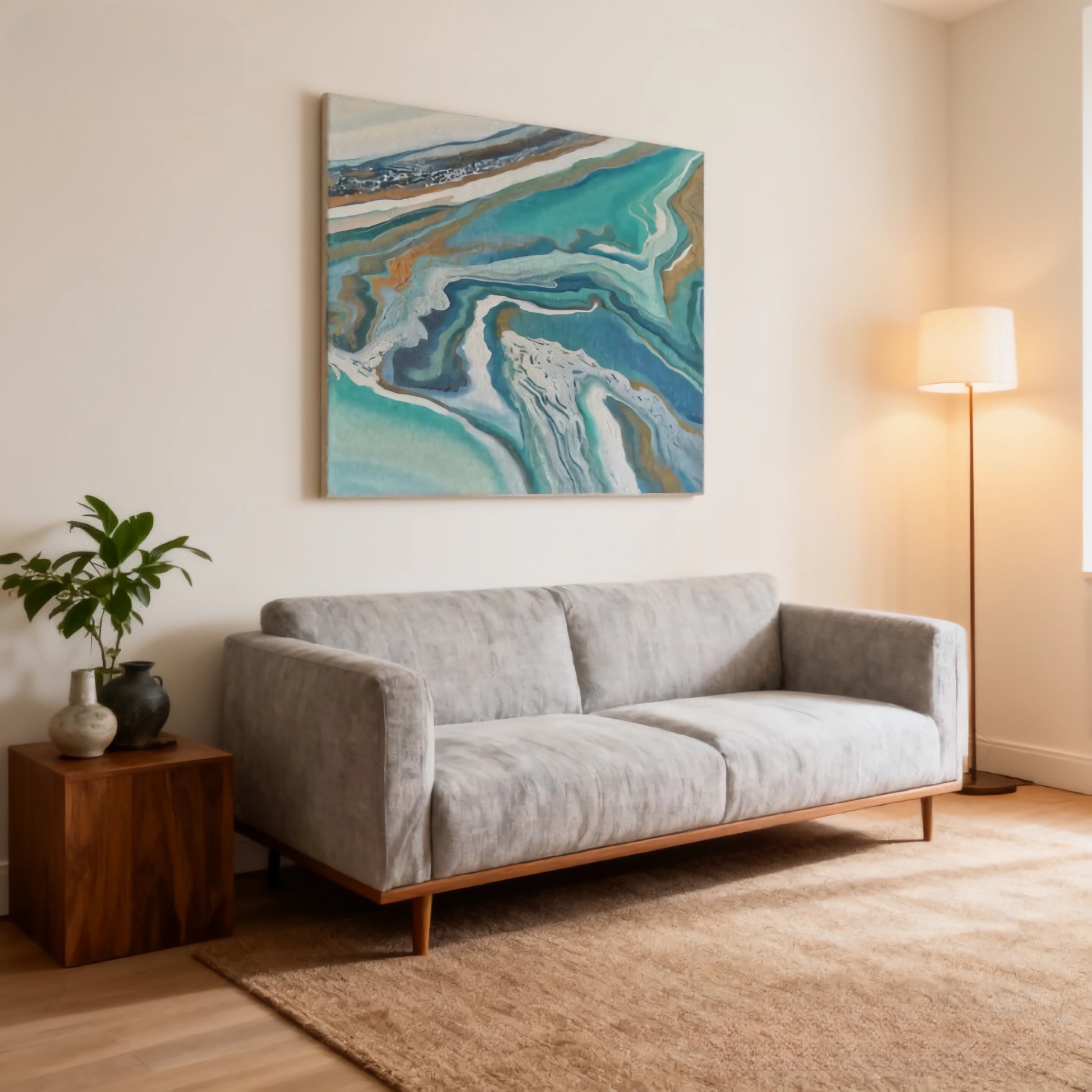 Traces of Wind - oil painting print By Anson Ang HK