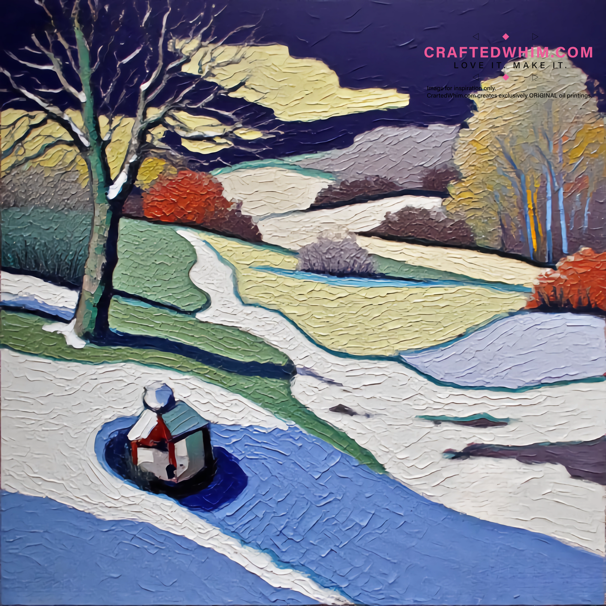 Traces of the Wind - oil painting print By Anson Ang HK