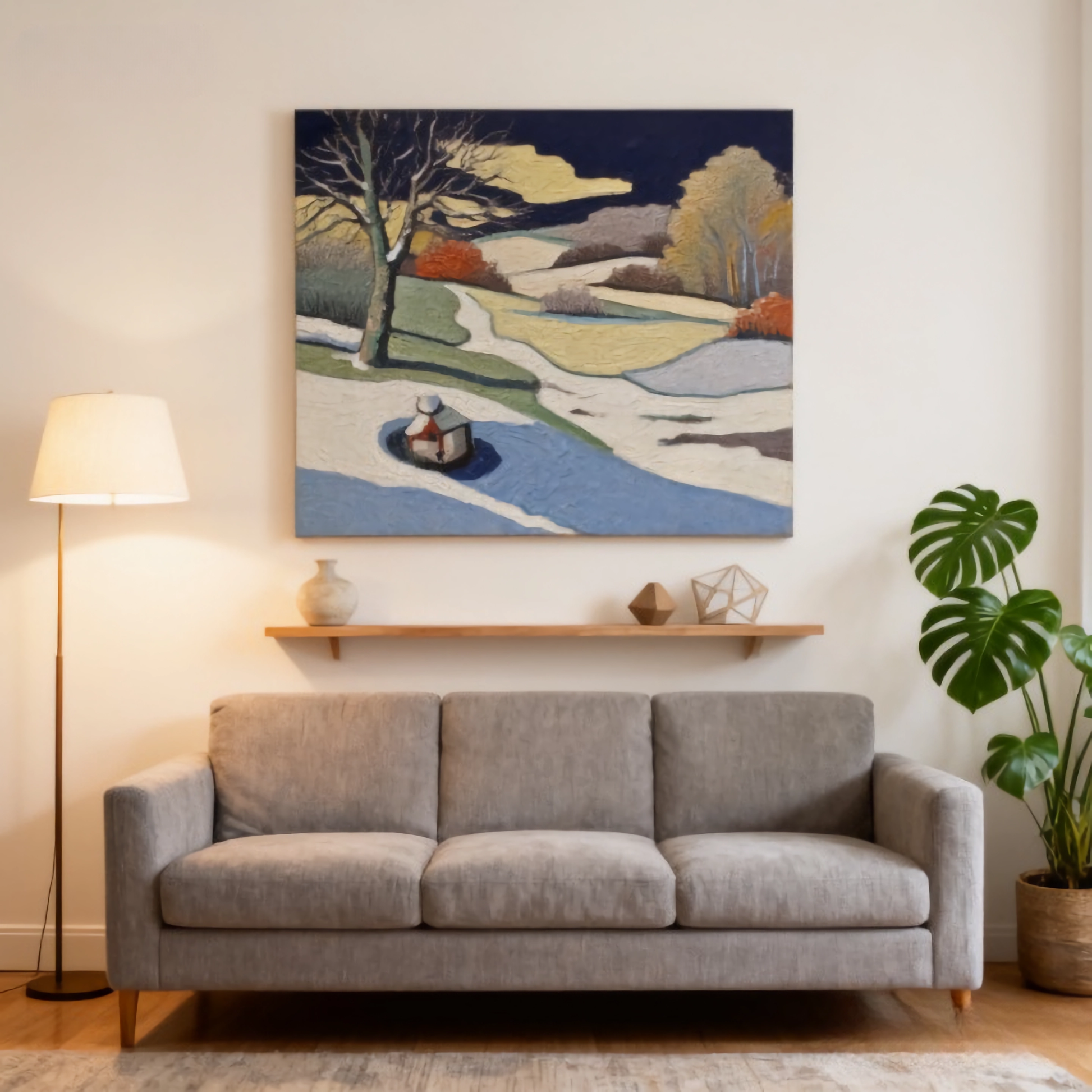 Traces of the Wind - oil painting print By Anson Ang HK