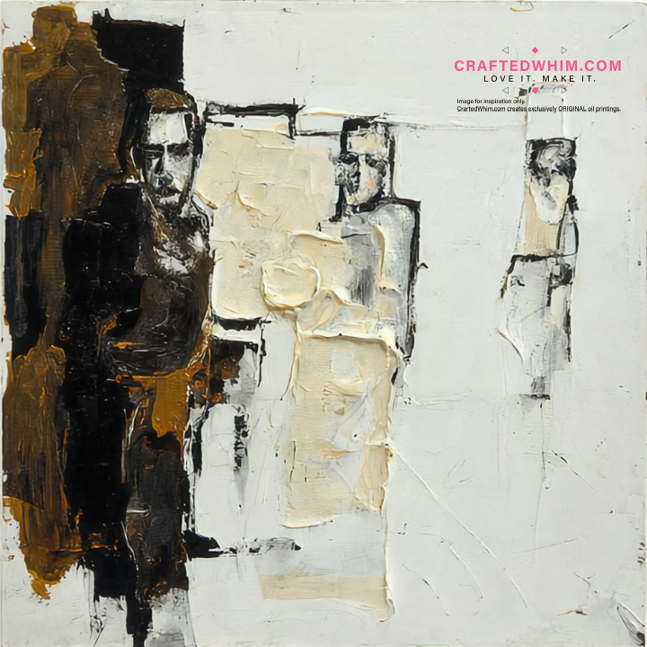 Velatura Fissures - oil painting print By Anson Ang HK