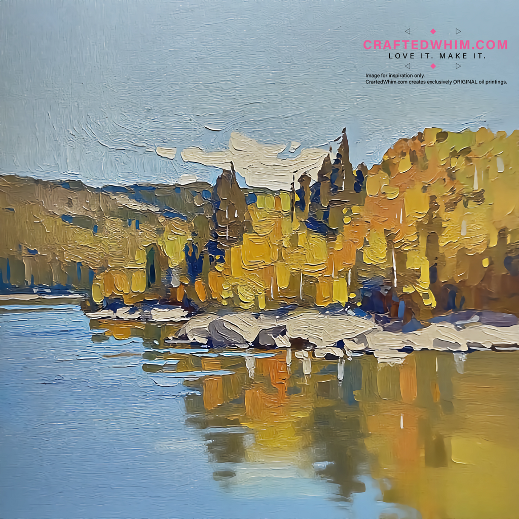 Velvet Dusk - oil painting print By Anson Ang HK