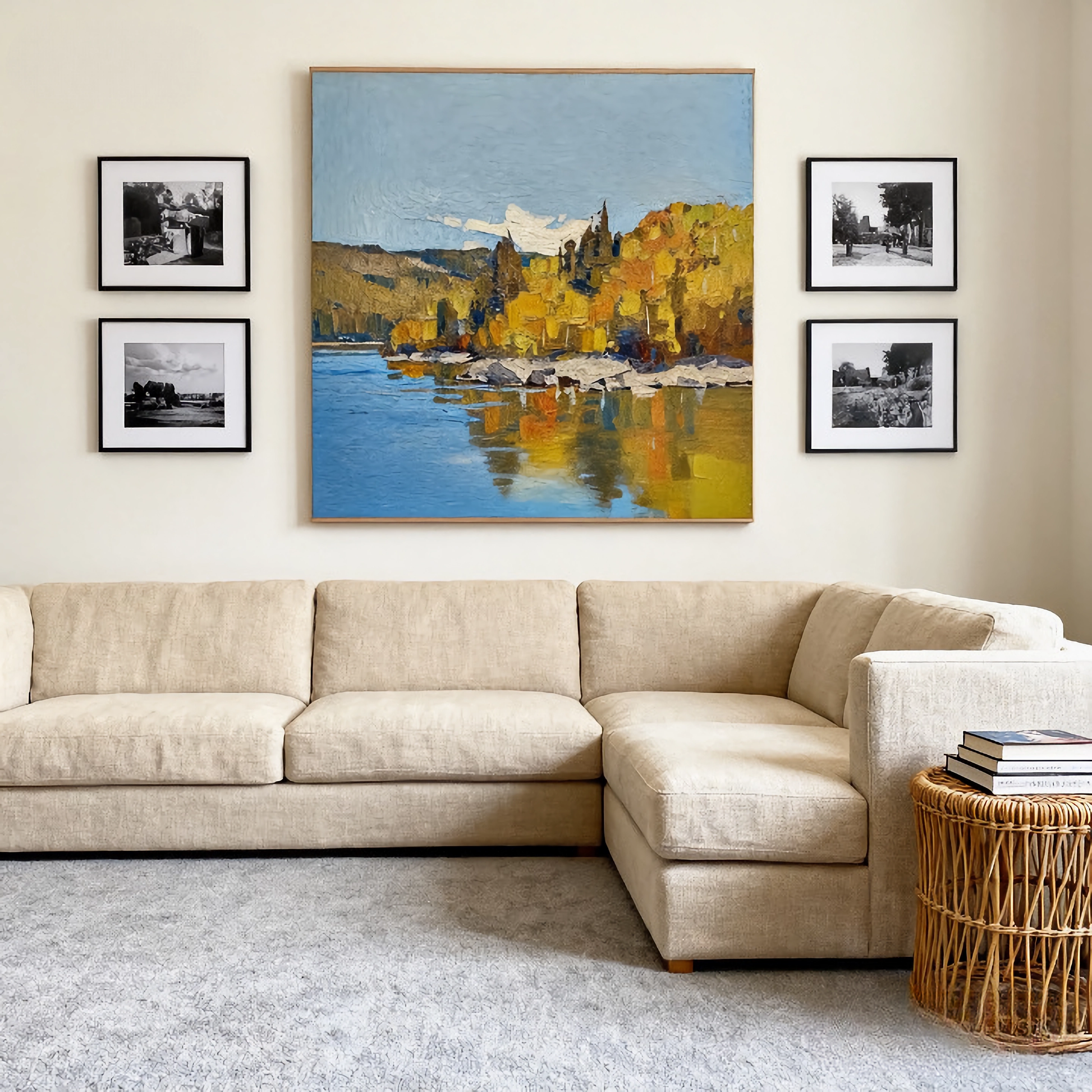 Velvet Dusk - oil painting print By Anson Ang HK