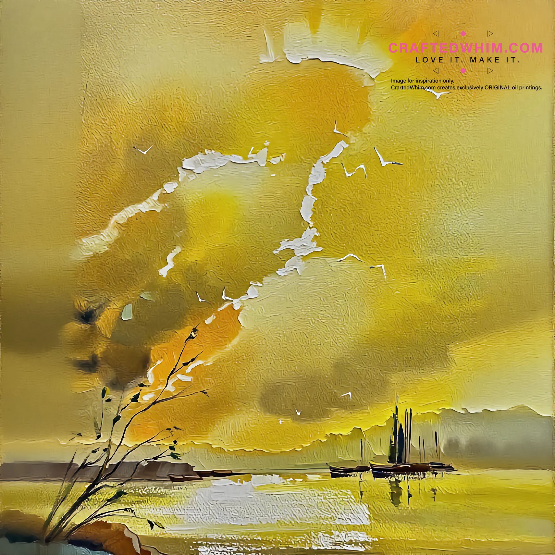 Verses of Wind - oil painting print By Anson Ang HK