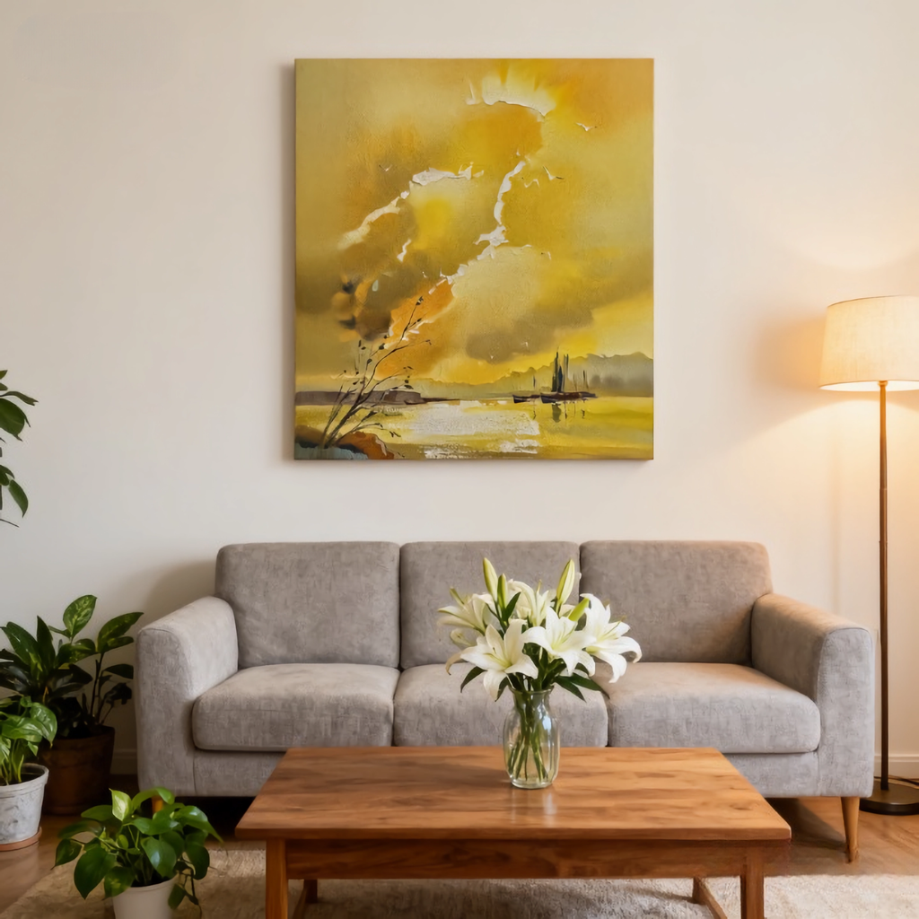 Verses of Wind - oil painting print By Anson Ang HK