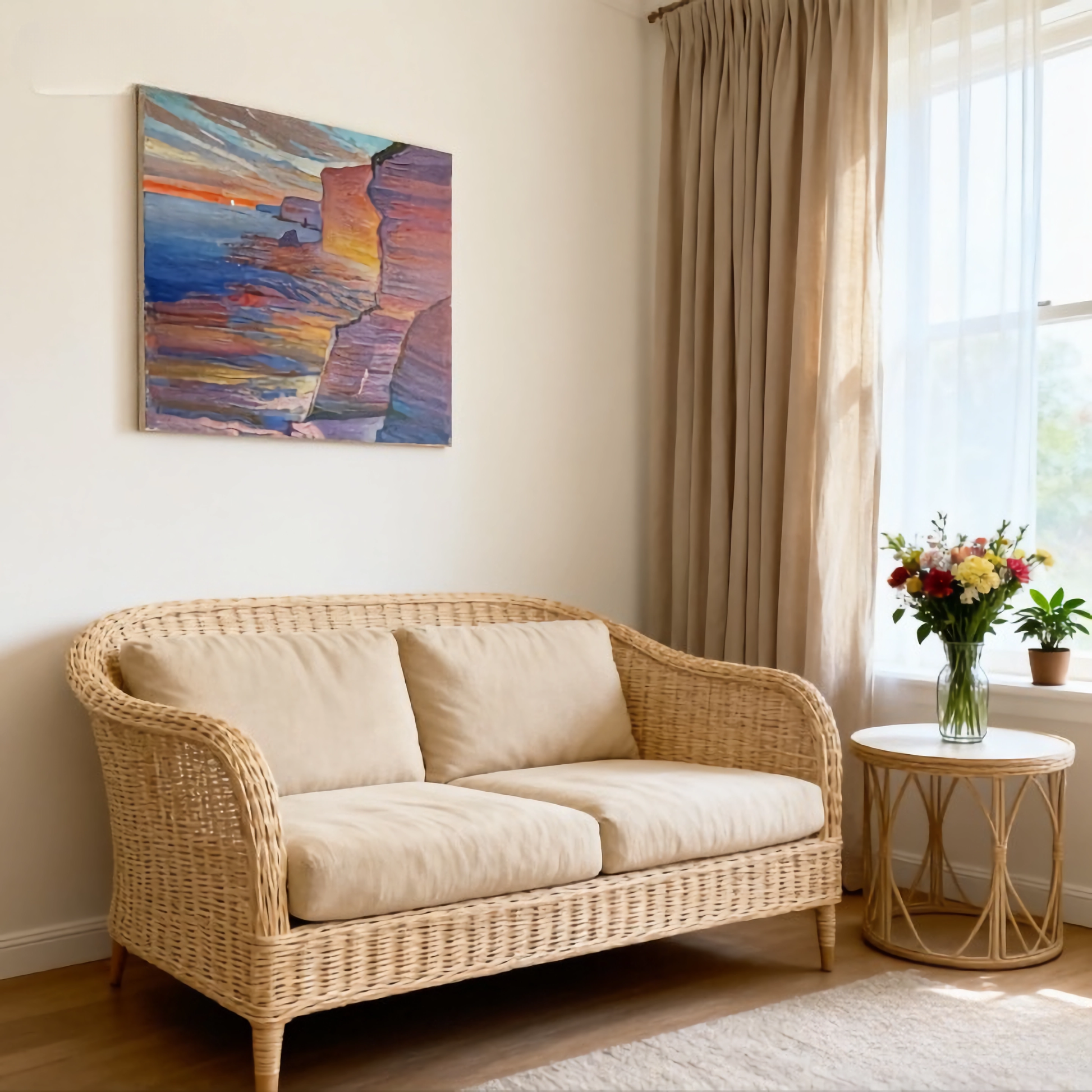 Violet Whisper - oil painting print By Anson Ang HK