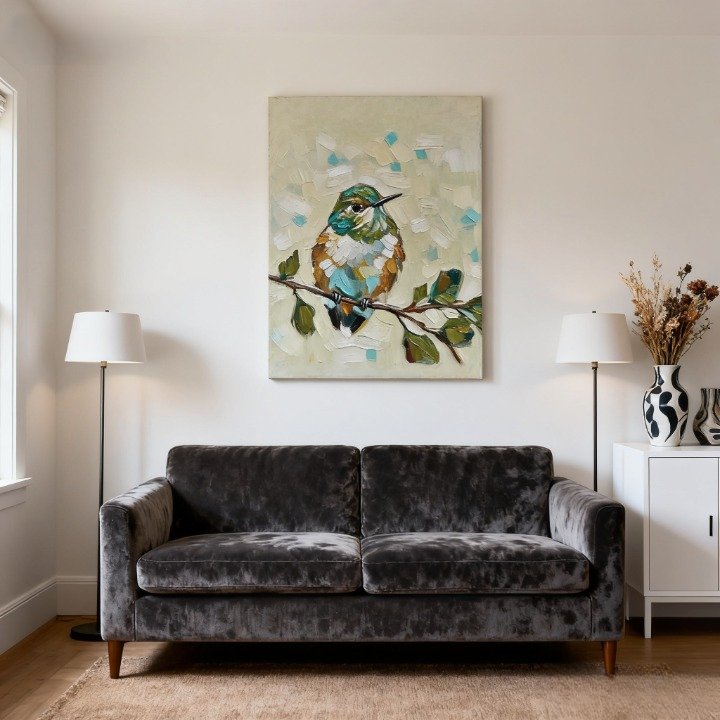 Vision of the Roost  - oil painting print By Anson Ang HK