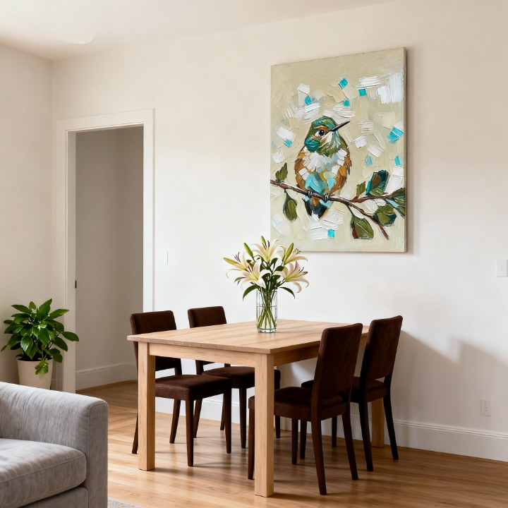 Vision of the Roost  - oil painting print By Anson Ang HK