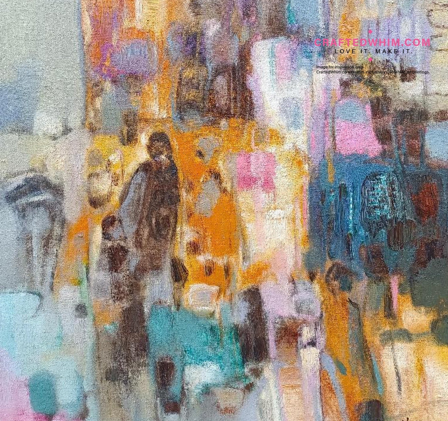 Void Topology - oil painting print By Anson Ang HK