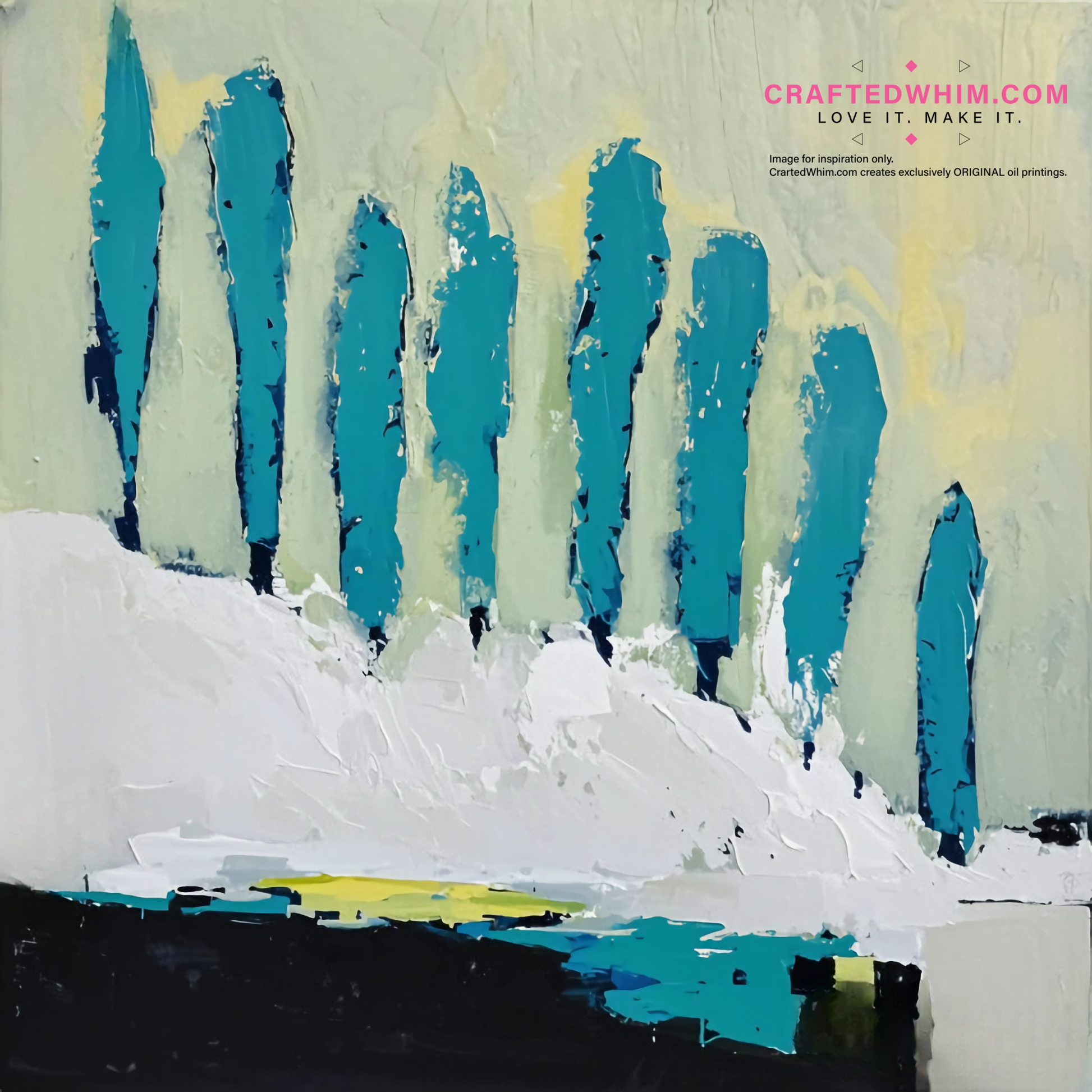 Void in Alabaster - oil painting print By Anson Ang HK