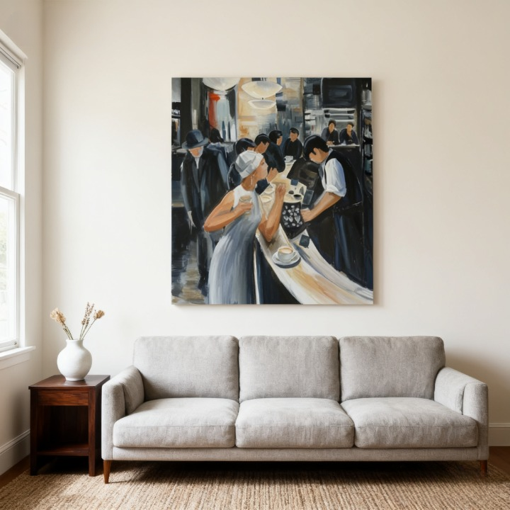 Weathered Memories - oil painting print By Anson Ang HK